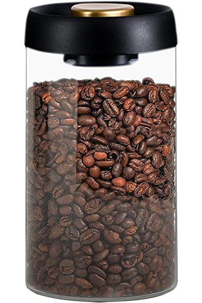 NALACAL Borosilicate Glass Coffee Canisters with Airtight Lids - 1200ml/40oz ...