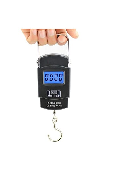 Generic Handheld Portable Luggage Scale 50kg Capacity Electronic Digital Scal...