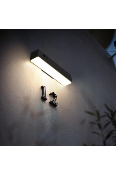 GENERAL SOTTLOT Solar Wall Light Outdoor, 4000K Solar Light for House Numbers