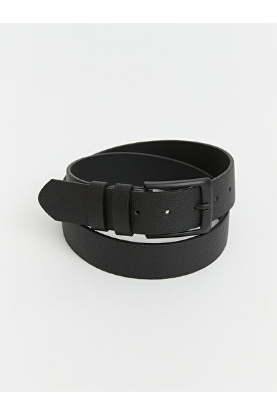 LC Waikiki حزام رجالي أسود عادي من LCW ACCESSORIES مع فرق من NEVAVM