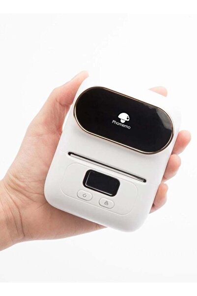 Phomemo M110 Portable Thermal Label Printer Bluetooth Connection Apply For Labeling Shipping Office Cable Retail Barcode And More