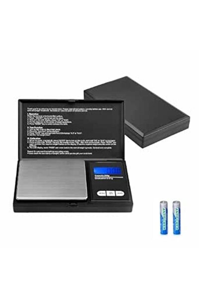 Generic ميزان رقمي، 200 جرام × 0.01 جرام، ميزان صغير مع شاشة LCD للمجوهرات وا...
