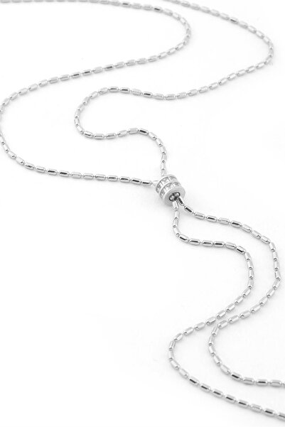 JewAksesuar Vip y necklace silver