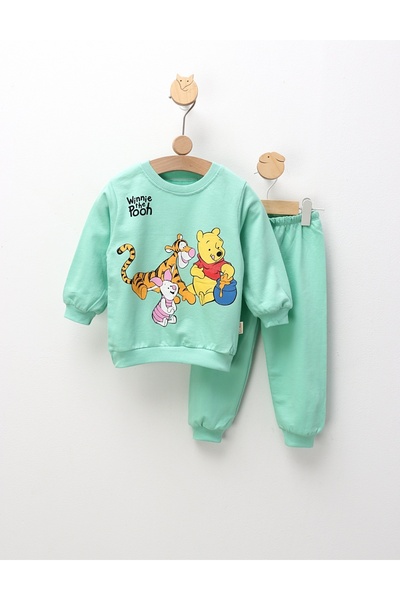 MiniKids Compleu Winnie Team, verde deschis