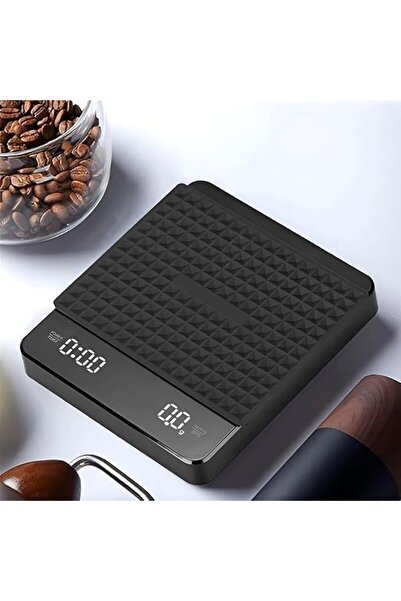 GENERAL Coffee Scale with Timer, Rechargeable Kitchen Food Scale with Digital...
