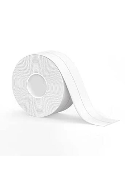 ToolHouse 1 Roll Caulk Tape, Waterproof, Self Adhesive Sealant Strip, Toilet ...