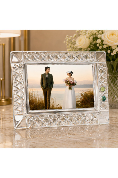 Bohemia Ramă foto din cristal