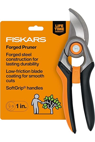 FiSKARS مقص تقليم مصنوع من الفولاذ المطروق مع شفرة قابلة للاستبدال - مقاوم لل...