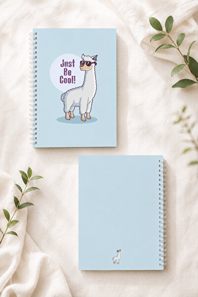 Paytak Moda Patterned A5 Spiral Colorful Notebook 45 Sheets 90 Pages 300 Gr C...