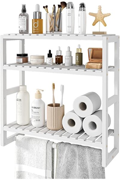 EOGILY Bathroom Storage Shelves, Over The Toilet Storage, Toilet Paper Cabine...
