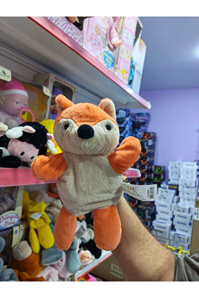 Boratila Toys Sevimli Renkli Hayvan Temalı Peluş Oyuncak El Kuklası
