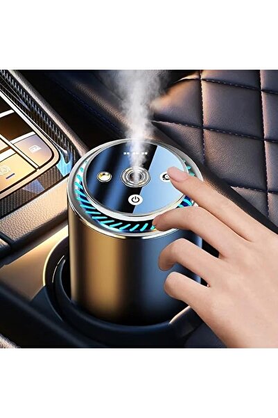 Generic معطر هواء ذكي للسيارة، معطر هواء قابل لإعادة الشحن مع جهاز عرض ضوئي ع...