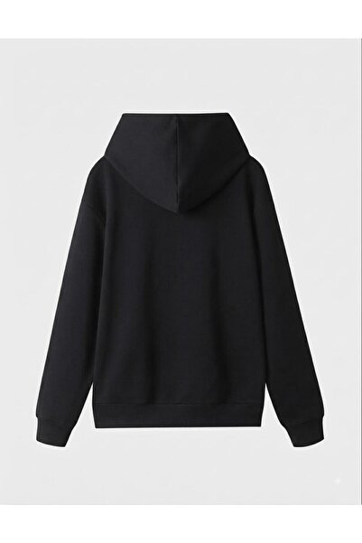 Marco Fresco I'M LİTERALLY JUST A GIRL 8 LEOPAR YILDIZ DUDAK VE DİSCO TOP BASKILI KAPÜŞONLU SWEATSHIRTT