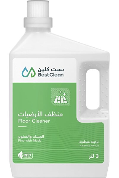 Best Clean منظف الأرضيات بيستكلين برائحة الصنوبر والمسك 3 لتر