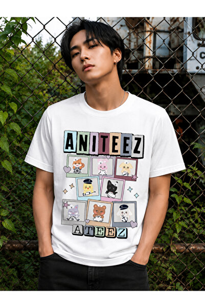 Mercher Club Ateez 2026 World Tour In Your Fantasy 100% Cotton T-Shirt