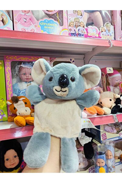 Boratila Toys Sevimli Renkli Hayvan Temalı Peluş Oyuncak El Kuklası