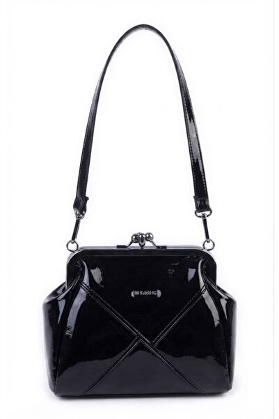 Nas Bag vera çanta Mini Burslu Klipsli Kadın Omuz ve Çapraz Çanta