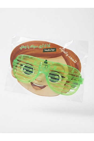 Generic Brand Distributes of the Day National Day Luminous Glasses 12 Pieces