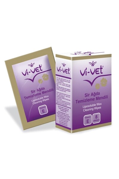 Vi-vet Ağda Sonrası Ağda Yağlı Temizleme Mendili X 4 Kutu