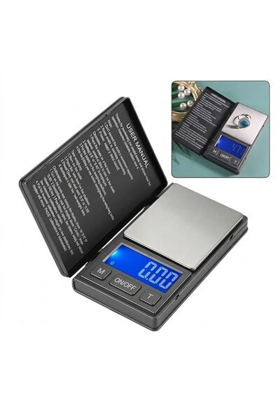 ToolHouse 500g Digital Gram Pocket Scale in 0.01g, High Precision Kitchen Foo...