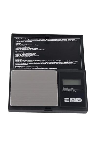 GENERAL 200g X 0.01g Digital Mini Pocket Scale, Weight Scale for Kitchen with...