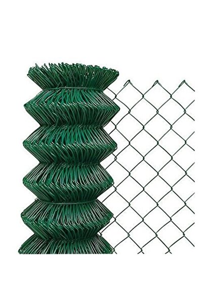 Solplant Gard de gradina Retic, pvc, verde, 60 mm, 2 mm, inaltime 1.6 m