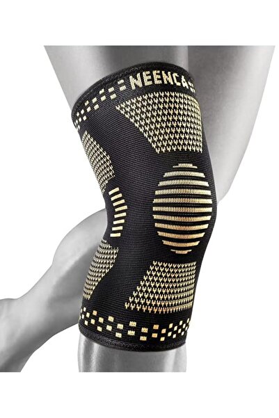 Neenca دعامات ركبة نحاسية لتخفيف آلام الركبة - مجموعة من قطعتين من أكمام الرك...