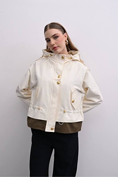 DENİKK Trend Iconic Design Water Repellent Windproof Raincoat Jacket-Iconic -...