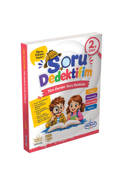 Murat Yayınları 2. Sınıf Soru Dedektifim Tüm Dersler Soru Bankası