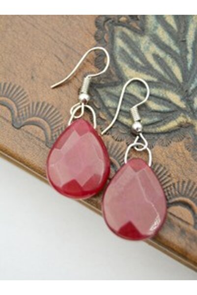 Stoneage Jade Natural Stone Earrings - Multicolor -