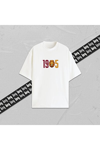 GALA 1905 ASLAN Oversize %100 Pamuklu Unisex Baskılı T-Shirt