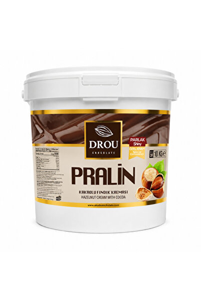 Callei Chocolate Drou Kakaolu Fındık Kreması Kakaolu Fındıklı Pralin (%10 Fın...