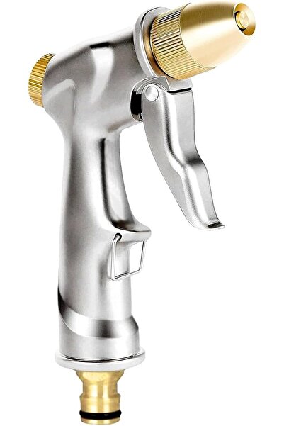 MAKINGTEC Garden Hose Nozzles, Heavy Duty Metal Nozzle Sprayer, Adjustable Wa...