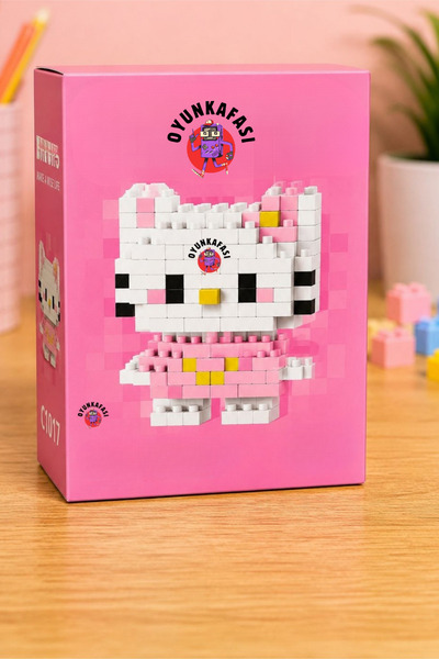 OYUNKAFASI Mini Blok Yapım Seti – 3D Figür Yapım Oyuncağı – Farklı Model Seçe...