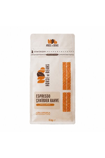 Espresso Çekirdek Kahve | 5 Kg | %100 Arabica Özel Kavrum