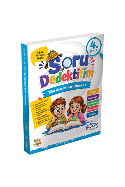 Murat Yayınları 4. Sınıf Soru Dedektifim Tüm Dersler Soru Bankası
