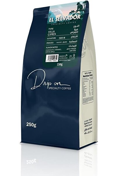 Drip on coffee Drip on specialty coffee roasted beans - whole beans 250g - el...
