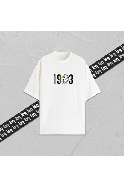 collection of bq KARTAL 1903 Oversize %100 Pamuklu Unisex Baskılı T-Shirt