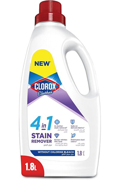 CLOROXY Clorox Color Enhancing Liquid Stain Remover for White Clothes, 1.8L, ...
