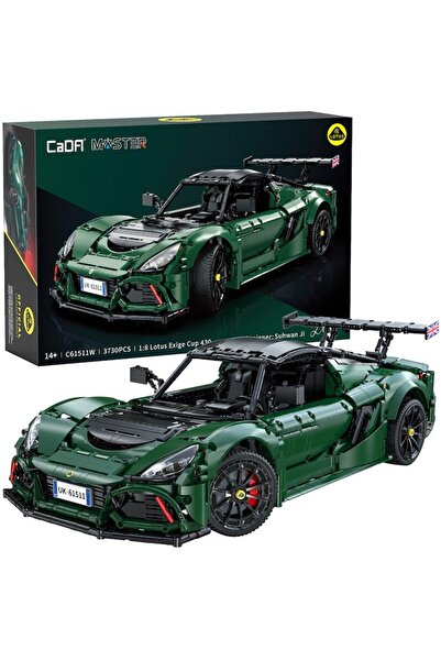 cada Mașină din blocuri de construcție 54 cm Mașină de oraș Lotus Exige Cup 4...