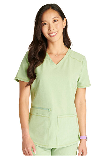 Cherokee CKA685 Γυναικείο SCRUBS Μονό Τοπ – Εισαγόμενο, Σύγχρονη Κοπή, 3 Τσέπ...