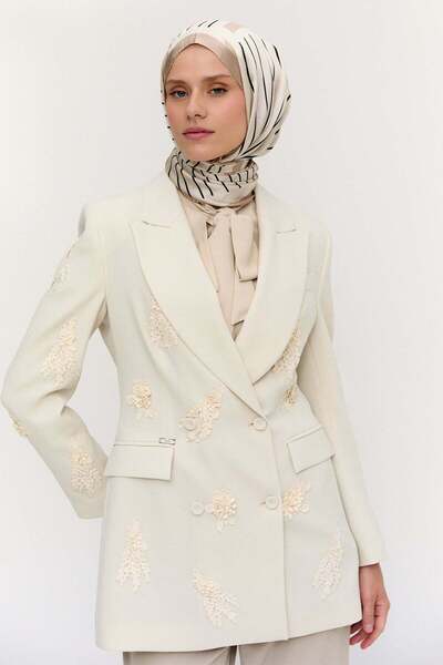 Setrms Dantel Aplikeli Blazer Ceket