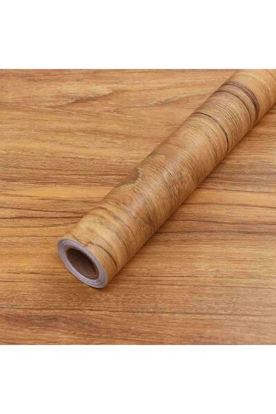 KASTWAVE Wood Grain Peel and Stick Contact Paper, Self Adhesive Waterproof an...