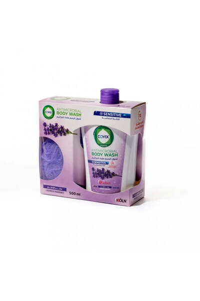 covix Antibacterial body wash with lavender scent 500 ml