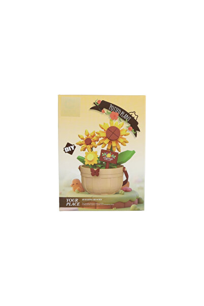 Noname Set de construcție Potted Plant floarea-soarelui în ghiveci 189 piese