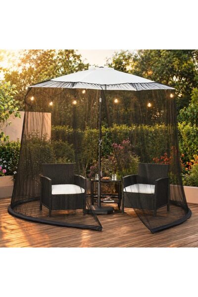 Solplant Plasa tantari, muste si alte insecte, pentru umbrela de gradina, mat...