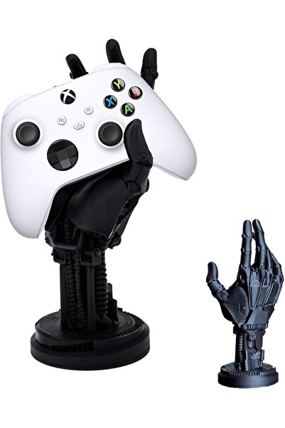 Bukela Fit For PS5 Controller Holder, 3D Cyberpunk Style Robot Hand Model, Ga...