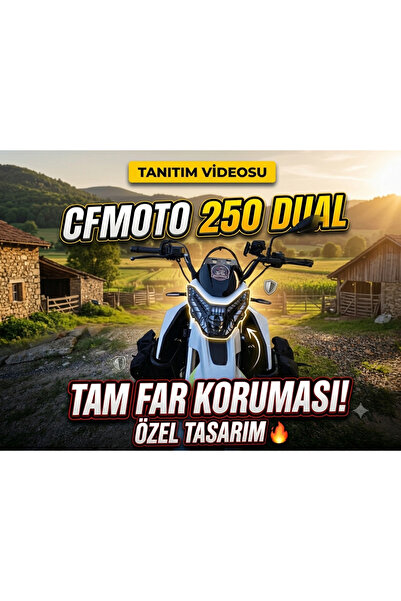 SimsekMotors Cf Moto Dual 250 Far Koruma