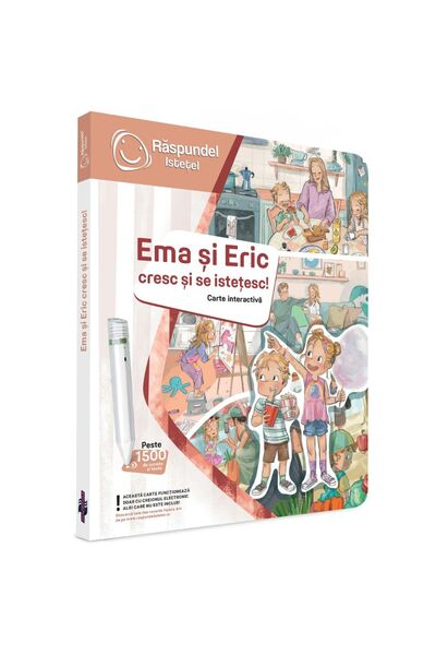 Raspundel Istetel Interaktivna образовательна книга Ema and Eric grow up and ...