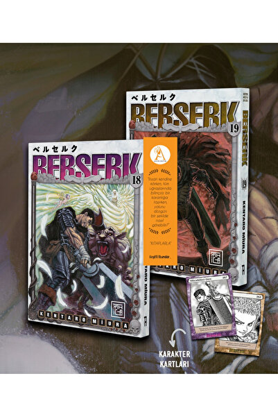 Athica Kentaro Miura - Berserk 18 / Berserk 19 // 2 CİLT SET